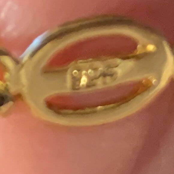 18K Yellow Gold Plated 0.14 CTW Diamonds and 1.05 CTW Black Sapphire Bracelet - Picture 6 of 7